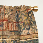Antique 17th Century French Hunting Tapestry Window Curtain Gallery Image 2