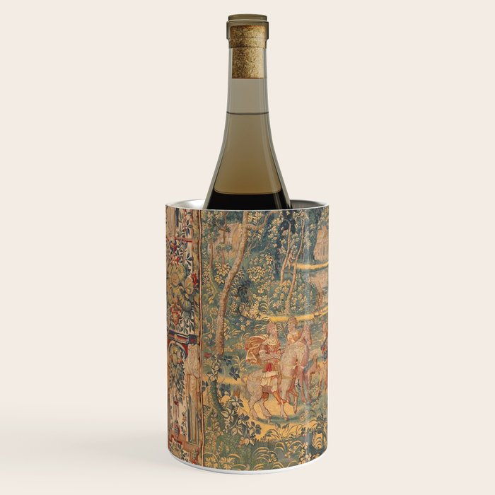 Antique 17th Century French Hunting Tapestry Wine Chiller Gallery Image 2
