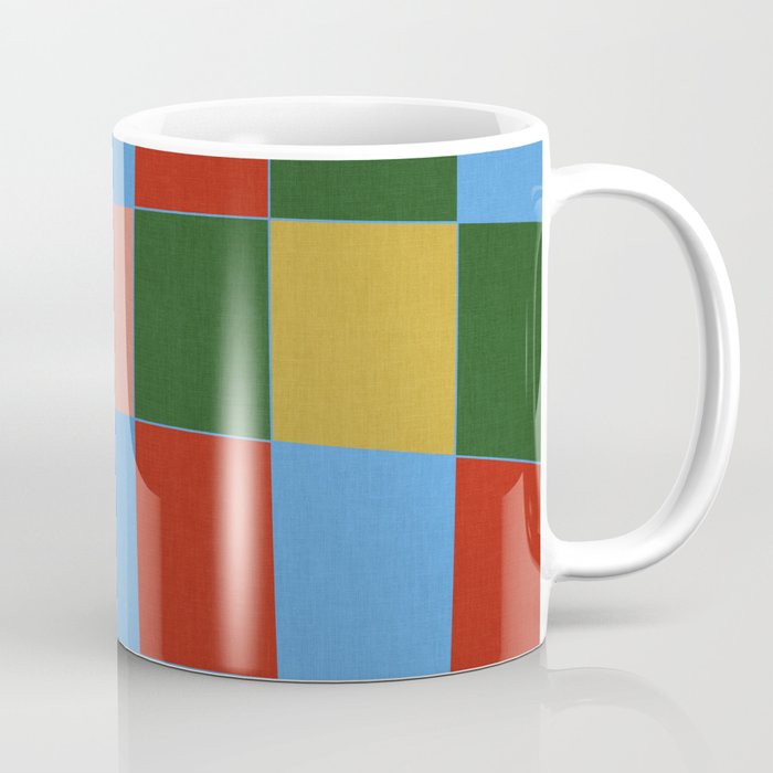 abstract retro vivid fall 4 Coffee Mug Gallery Image 1