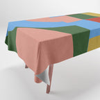 abstract retro vivid fall 4 Tablecloth Gallery Image 1