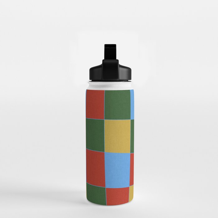 abstract retro vivid fall 4 Water Bottle Gallery Image 2