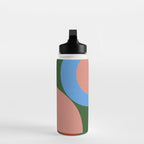 abstract retro vivid fall 4 Water Bottle Gallery Image 3