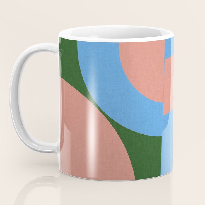 abstract retro vivid fall 4 Coffee Mug Gallery Image 3