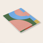 abstract retro vivid fall 4 Notebook Gallery Image 3