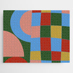 abstract retro vivid fall 4 Jigsaw Puzzle Gallery Image 1