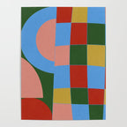 abstract retro vivid fall 4 Poster Gallery Image 4