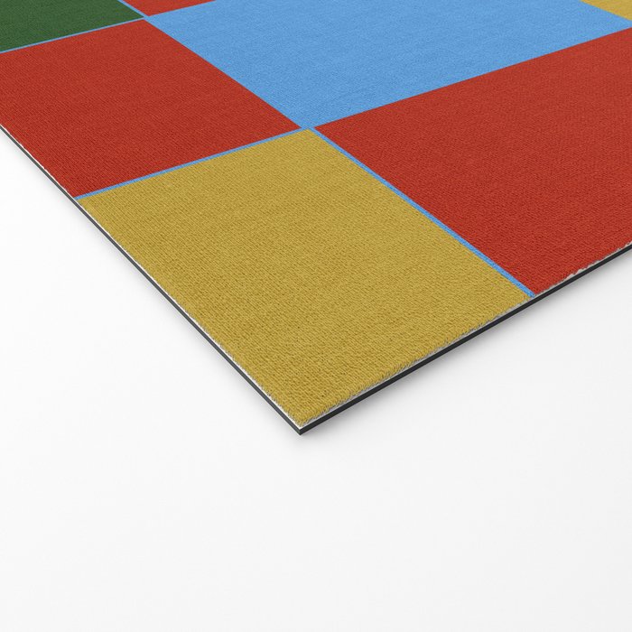 abstract retro vivid fall 4 Welcome Mat Gallery Image 2