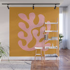 Lilac & Sundown: Matisse Paper Cutouts 03 Wall Mural Gallery Image 1