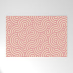 SWIRL Bubblegum and Almond Welcome Mat Gallery Image 1