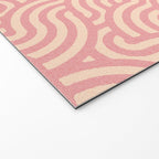 SWIRL Bubblegum and Almond Welcome Mat Gallery Image 2