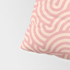 SWIRL Bubblegum and Almond Pillow Sham Gallery Image 4
