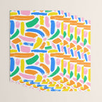 Colorful abstract brush stroke art pattern Wrapping Paper Gallery Image 3