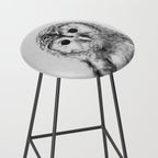 Baby Owl - Black & White Stool Gallery Image 2