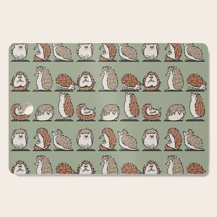 Hedgehog Yoga Cutting Board Gallery Image 1