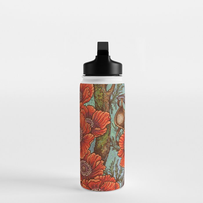 Huginn And Muninn in Odainsackr Water Bottle Gallery Image 3