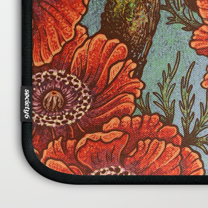 Huginn And Muninn in Odainsackr Laptop Sleeve Gallery Image 3