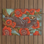 Huginn And Muninn in Odainsackr Outdoor Rug Gallery Image 1