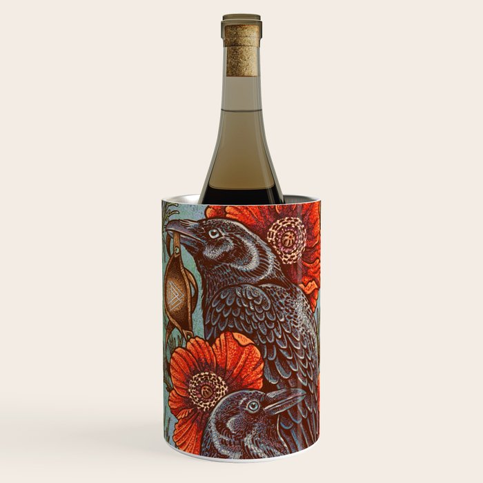 Huginn And Muninn in Odainsackr Wine Chiller Gallery Image 1