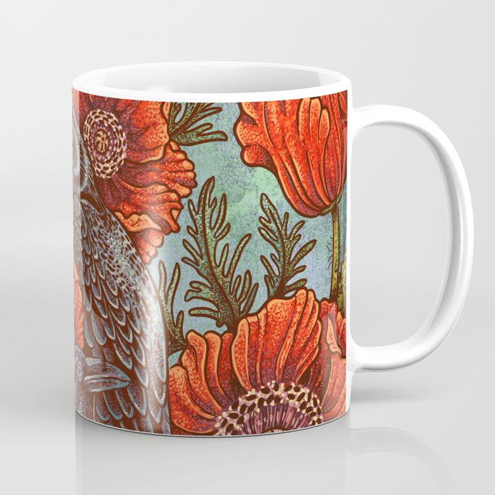 Huginn And Muninn in Odainsackr Coffee Mug Gallery Image 1