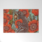 Huginn And Muninn in Odainsackr Welcome Mat Gallery Image 1