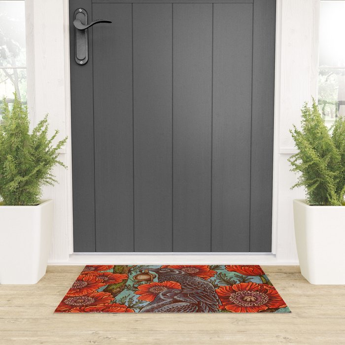 Huginn And Muninn in Odainsackr Welcome Mat Gallery Image 3