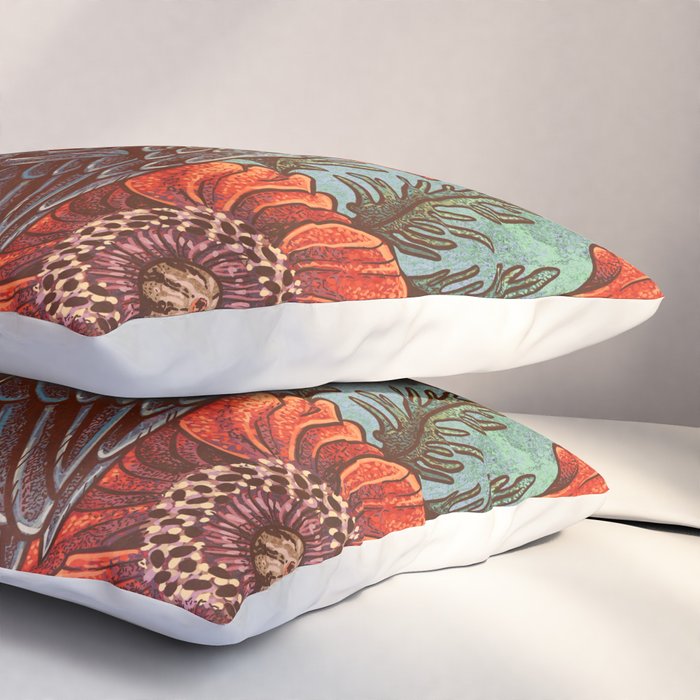 Huginn And Muninn in Odainsackr Pillow Sham Gallery Image 3