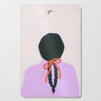 braids & a bow Cutting Board Gallery Image 1