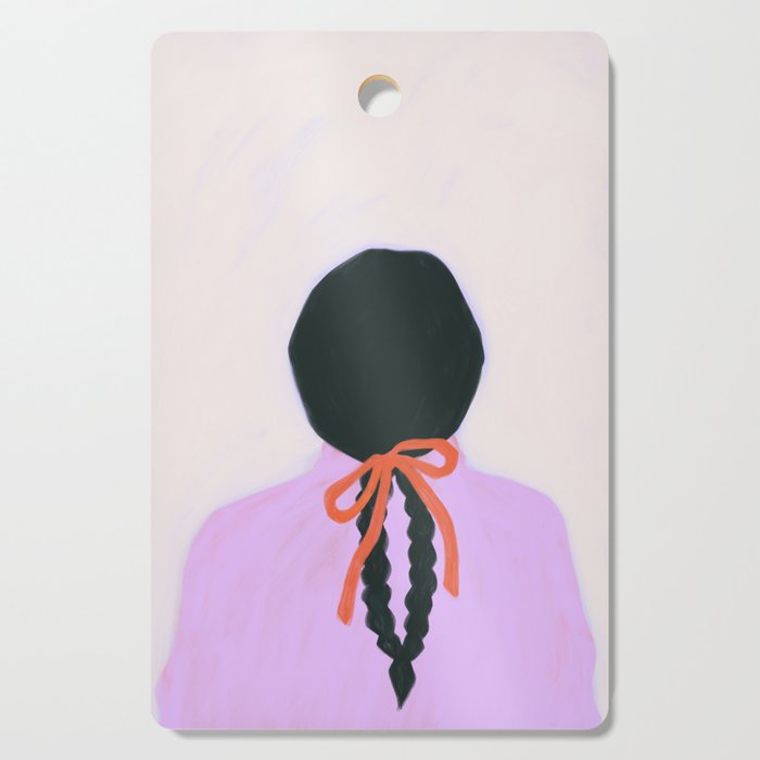 braids & a bow Cutting Board Gallery Image 1