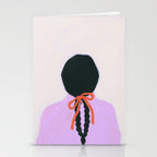 braids & a bow Stationery Card Gallery Image 2