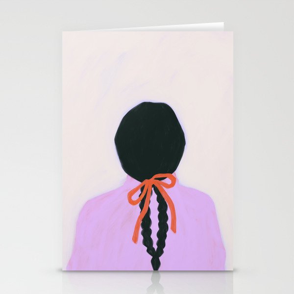 braids & a bow Stationery Card Gallery Image 2