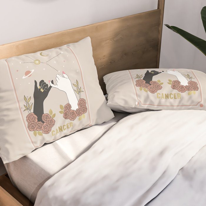 Cancer Zodiac Series Pillow Sham Gallery Image 2