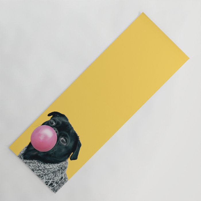 Pug Life: Pop Animals Yoga Mat Gallery Image 1
