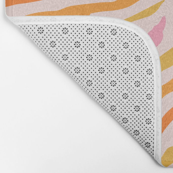 Tiger: PATTERN 07 | The Peach Edition Bath Mat Gallery Image 2