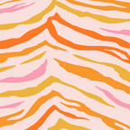 Tiger: PATTERN 07 | The Peach Edition Coffee Mug Gallery Image 2