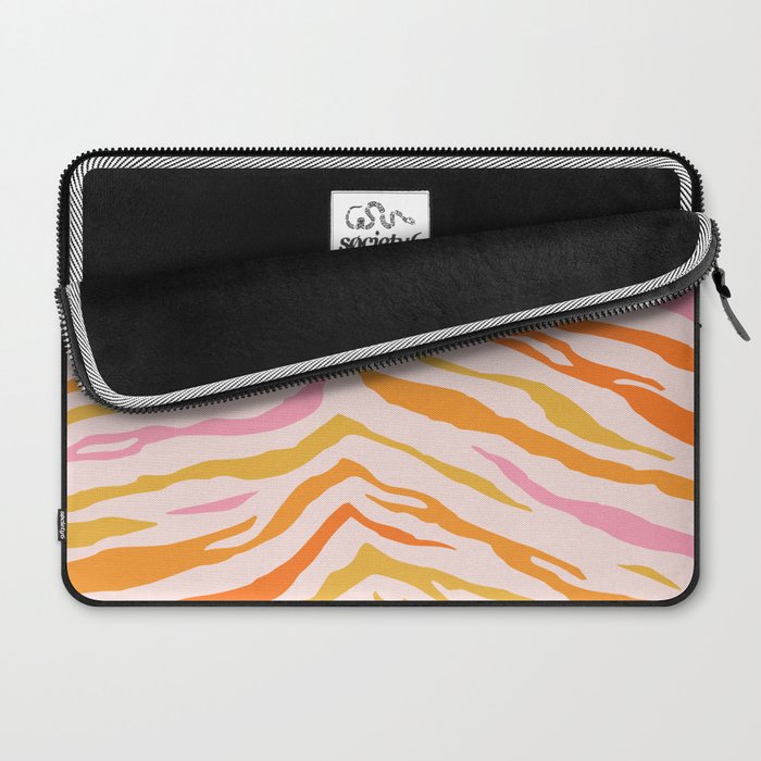 Tiger: PATTERN 07 | The Peach Edition Laptop Sleeve Gallery Image 2