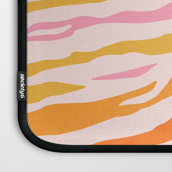 Tiger: PATTERN 07 | The Peach Edition Laptop Sleeve Gallery Image 3