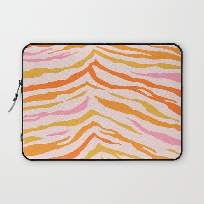 Tiger: PATTERN 07 | The Peach Edition Laptop Sleeve Gallery Image 1