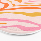 Tiger: PATTERN 07 | The Peach Edition Bath Mat Gallery Image 3