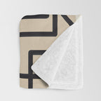 Abstract Line Movement 09 Throw Blanket Gallery Image 3