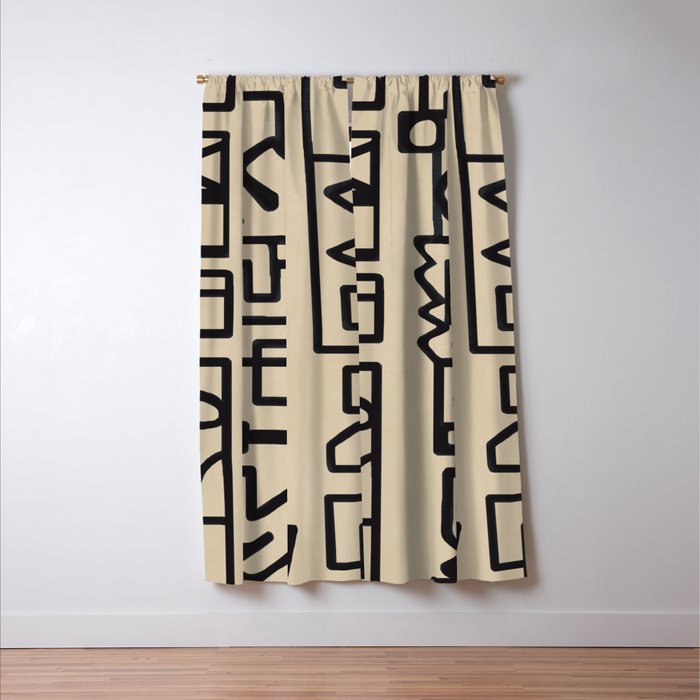Abstract Line Movement 09 Window Curtain Gallery Image 3
