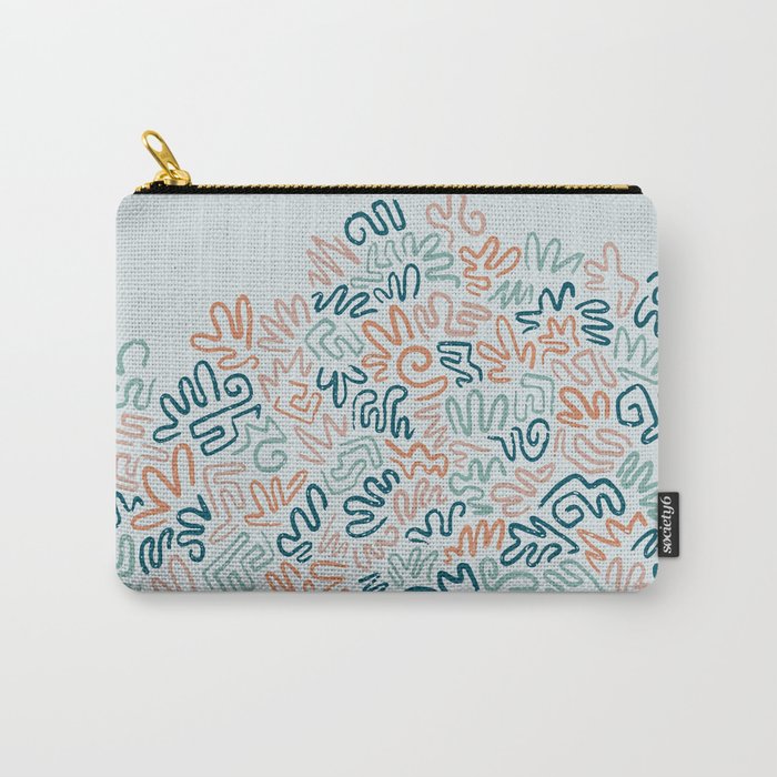 Coral Reef Carry All Pouch Gallery Image 1