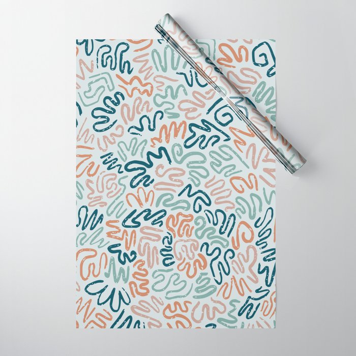 Coral Reef Wrapping Paper Gallery Image 1