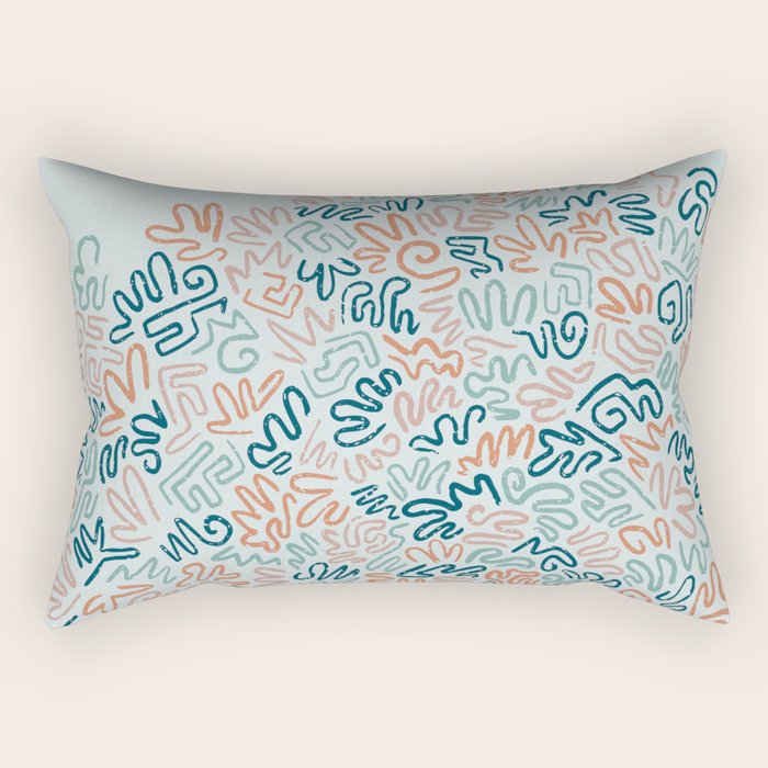 Coral Reef Rectangular Pillow Gallery Image 1