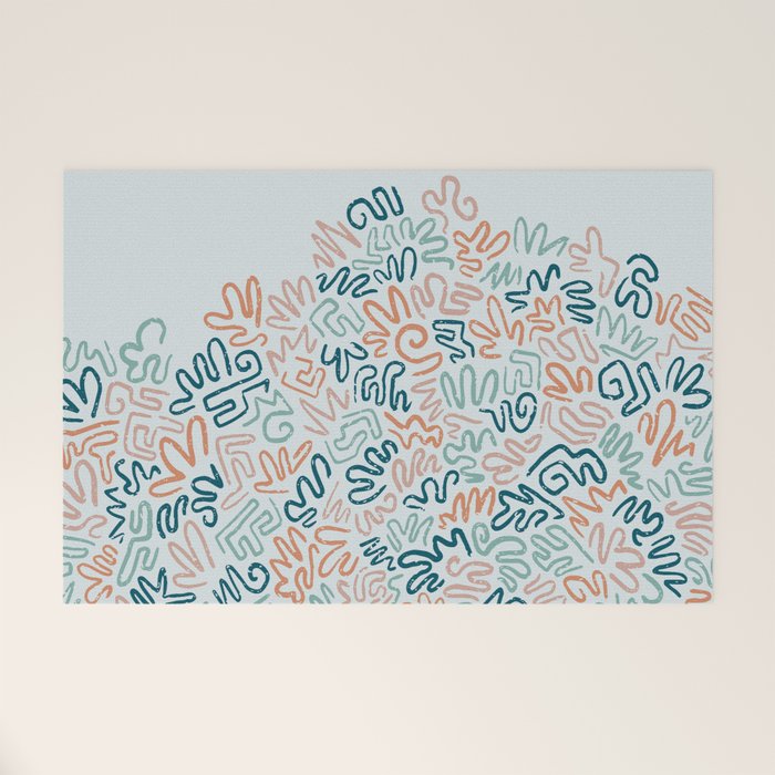 Coral Reef Welcome Mat Gallery Image 1