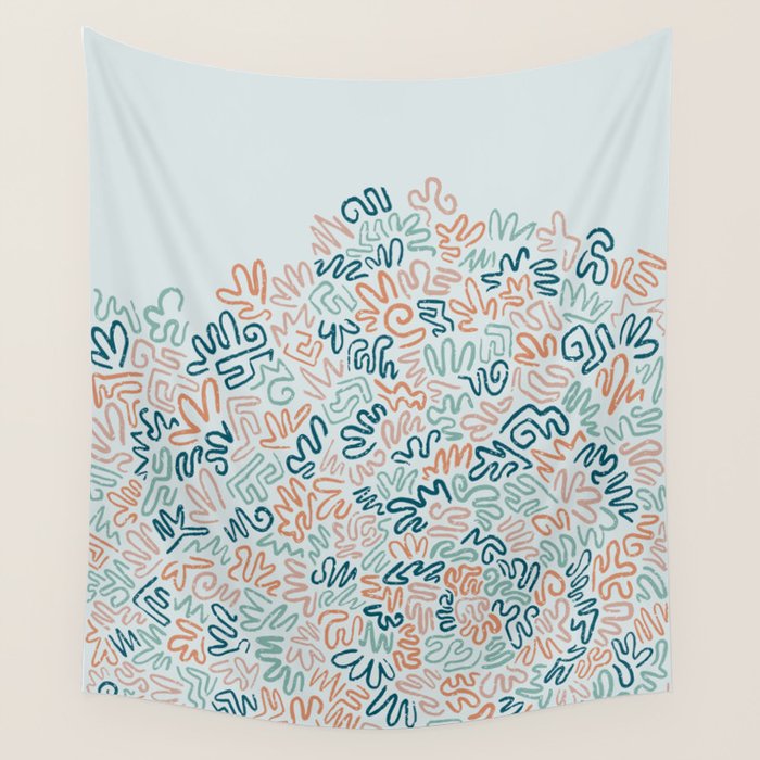 Coral Reef Wall Tapestry Gallery Image 1