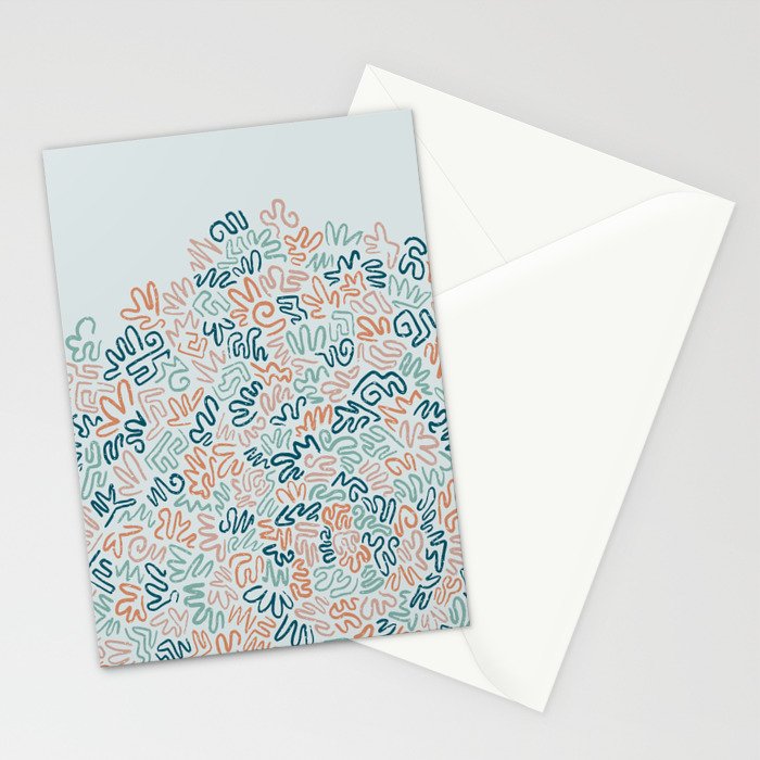 Coral Reef Stationery Card Gallery Image 2