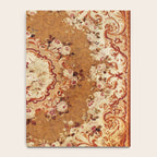 Aubusson 19th Century French Floral Rug Print Notebook Gallery Image 4