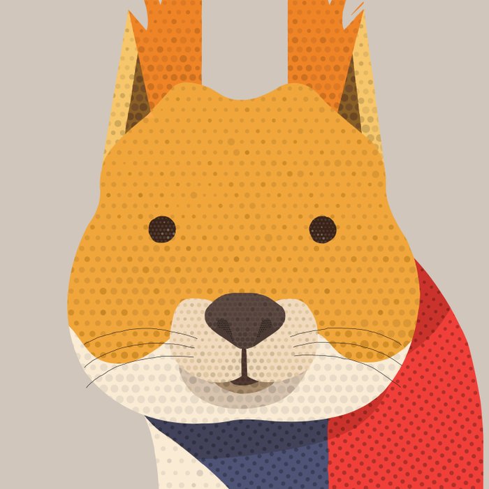 Red Squirrel Coffee Mug Gallery Image 2