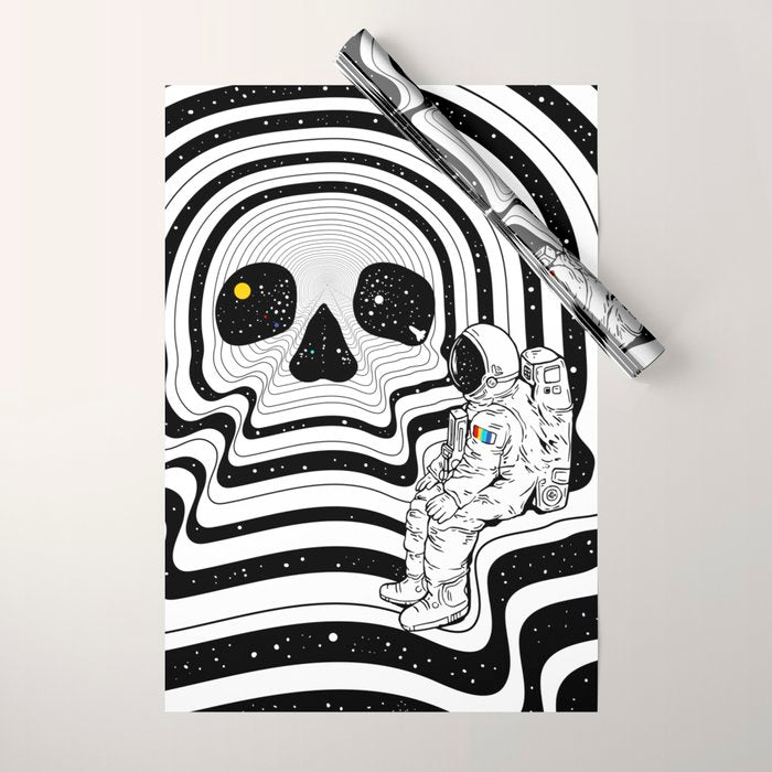 Blackout (Departure) Wrapping Paper Gallery Image 1