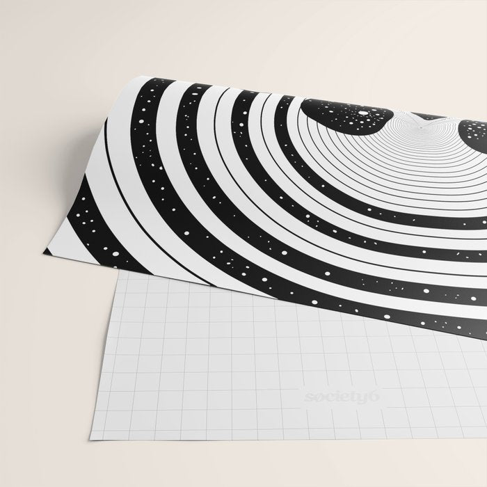 Blackout (Departure) Wrapping Paper Gallery Image 2